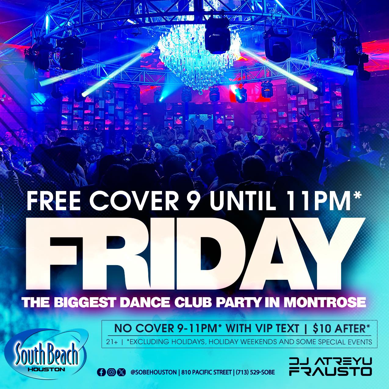 Friday at South Beach flyer