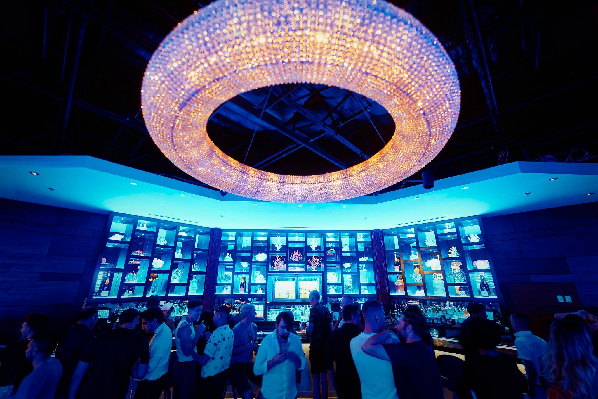 Stage and performers